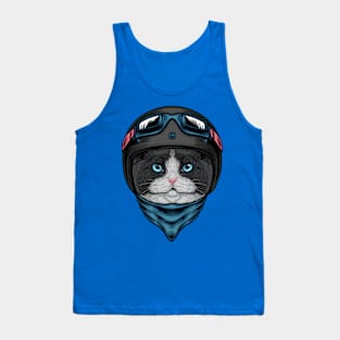 cat rider Tank Top